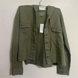 NWT American Eagle Hooded Utility Jacket Medium